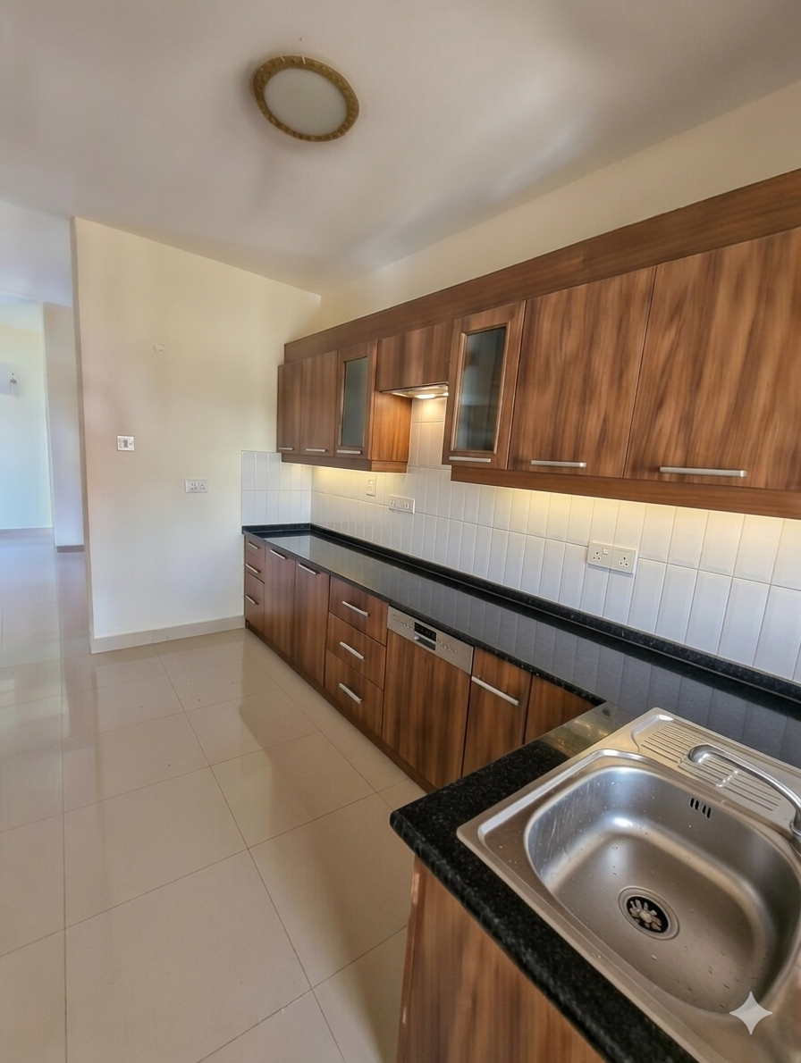 Freshly cleaned room